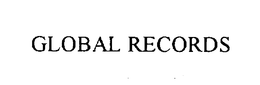 GLOBAL RECORDS trademark