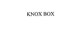 KNOX BOX trademark