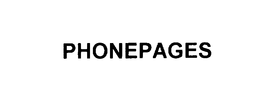 PHONEPAGES trademark