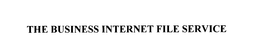THE BUSINESS INTERNET FILE SERVICE trademark