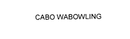 CABO WABOWLING trademark