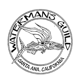 WATERMAN'S GUILD SANTA ANA, CALIFORNIA trademark