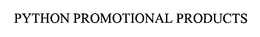 PYTHON PROMOTIONAL PRODUCTS trademark