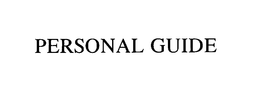 PERSONAL GUIDE trademark