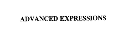 ADVANCED EXPRESSIONS trademark