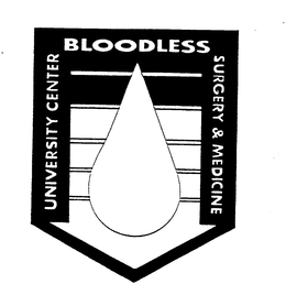 UNIVERSITY CENTER BLOODLESS SURGERY & MEDICINE trademark
