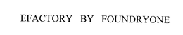 EFACTORY BY FOUNDRYONE trademark