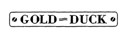 GOLD DUCK trademark