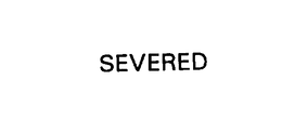 SEVERED trademark