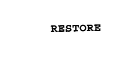 RESTORE trademark