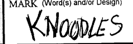 KNOODLES KN WORLD INT'L trademark