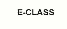 E-CLASS trademark