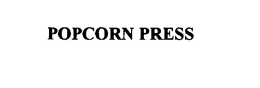 POPCORN PRESS trademark