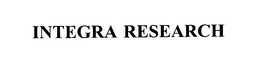 INTEGRA RESEARCH trademark