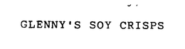 GLENNY'S SOY CRISPS trademark