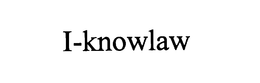 I-KNOWLAW trademark