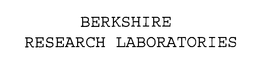 BERKSHIRE RESEARCH LABORATORIES trademark