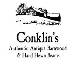 CONKLIN'S AUTHENTIC ANTIQUE BARNWOOD AND HAND HEWN BEAMS trademark