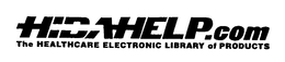 HIDAHELP.COM THE HEALTHCARE ELECTRONIC LIBRARY OF PRODUCTS trademark