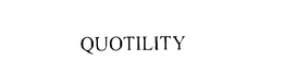 QUOTILITY trademark