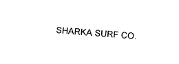 SHARKA SURF CO. trademark