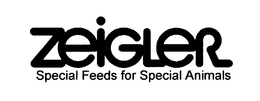 ZEIGLER SPECIAL FEEDS FOR SPECIAL ANIMALS trademark