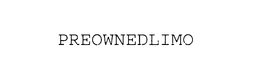 PREOWNEDLIMO trademark