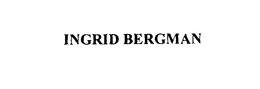 INGRID BERGMAN trademark