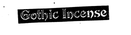 GOTHIC INCENSE trademark