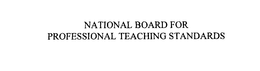 NATIONAL BOARD FOR PROFESSIONAL TEACHING STANDARDS trademark
