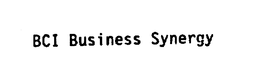 BCI BUSINESS SYNERGY trademark