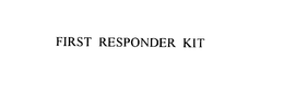 FIRST RESPONDER KIT trademark