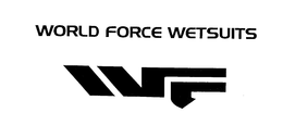 WORLD FORCE WETSUITS WF trademark