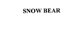 SNOW BEAR trademark