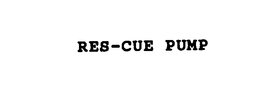 RES-CUE PUMP trademark