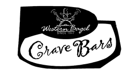 WESTERN BAGEL SINCE 1947 CRAVE BARS trademark