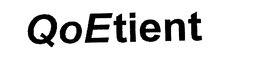 QOETIENT trademark