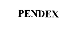 PENDEX trademark