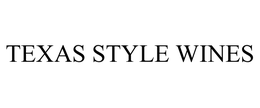 TEXAS STYLE WINES trademark