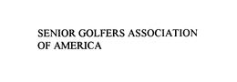 SENIOR GOLFERS ASSOCIATION OF AMERICA trademark