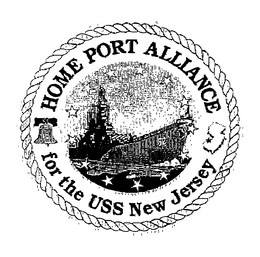 HOME PORT ALLIANCE FOR THE USS NEW JERSEY trademark