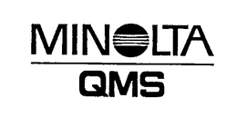 MINOLTA QMS trademark