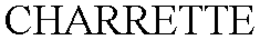 CHARRETTE trademark