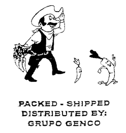 PACKED - SHIPPED DISTRIBUTED BY: GRUPO GENCO trademark
