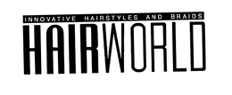 INNOVATIVE HAIRSTYLES AND BRAIDS HAIRWORLD trademark