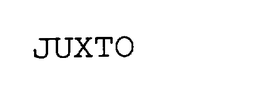 JUXTO trademark