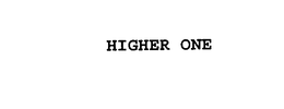 HIGHER ONE trademark