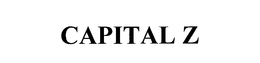 CAPITAL Z trademark