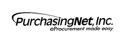 PURCHASINGNET, INC. EPROCUREMENT MADE EASY trademark