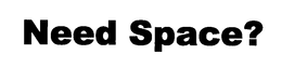 NEED SPACE? trademark